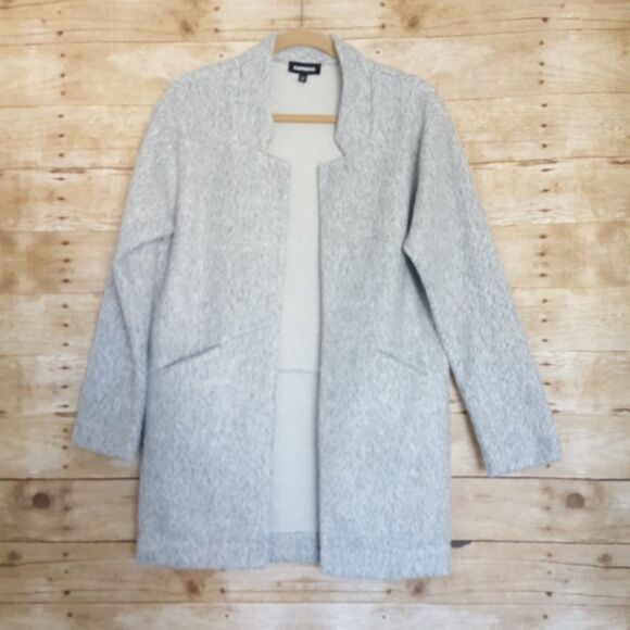 Express Light Gray Jacket, XS - Picture 2 of 6